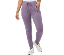 32 Degrees Side Pocket Wide Waist Jogger Heathered Violet Women&#39;s Sz XL NWT - $19.65