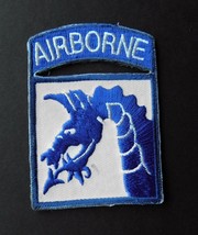 US ARMY 18TH XVIII AIRBORNE CORPS EMBROIDERED PATCH 3 INCHES - £4.49 GBP