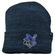 &#39;47 Indianapolis Colts Throwback Logo Hometown Brain Freeze Cuffed Knit Beanie - £16.66 GBP