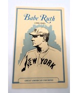 Vtg Longines Symphonette Society Babe Ruth Great American Triumphs Pamphlet - $9.71 CAD