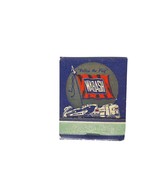 Vintage Matchbook Wabash Follow The Flag Railroad Full Unstruck Advertising - $252.67 MXN