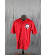 Local Batting Shirt (Retro) -  Reds Screened Graphic by A4 - Men&#39;s XL - $39.00