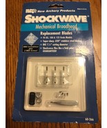 Shockwave Replacement Blades 85, 100 &amp; 125gr  51-177 REV 1-NEW-Ships N 24h - £29.63 GBP