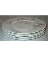 Antique (4) Theodore Haviland Limoges France Porcelain Dinner Plate Floral - $42.00