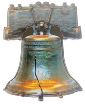 Philadelphia Liberty Bell Acrylic Fridge Magnet - £6.28 GBP