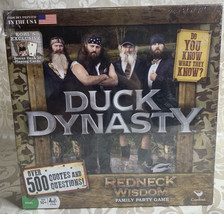 DUCK DYNASTY Family Party Game Redneck Wisdom 500 Quotes Questions Robertson New - £9.72 GBP