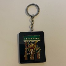 Aztec God of June Keychain Rain Good Harvest Charm Souvenir Collector No... - $14.87