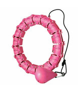 Hula Hoop 24 Knots &amp; 1/2 lb Weighted Ball Adjustable  Waist Fitness Weig... - $8.86