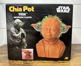 Star Wars Yoda Chia Pet Plant Bust Chewie New Hope Empire Strikes Back Gift - $23.03