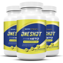 3 Pack One Shot Keto Diet Pill Advanced Metabolic Support Weight Loss Management - $53.99