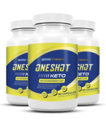 3 Pack One Shot Keto Diet Pill Advanced Metabolic Support Weight Loss Ma... - £43.15 GBP