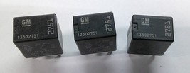 USA SELLER GM DENSO13502751  OEM 3 PC RELAY LOT FREE SHIP 1 YEAR WARRANT... - $220.55 MXN