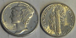 1945 Mercury Dime Very nice coin  20130094 - £14.69 GBP
