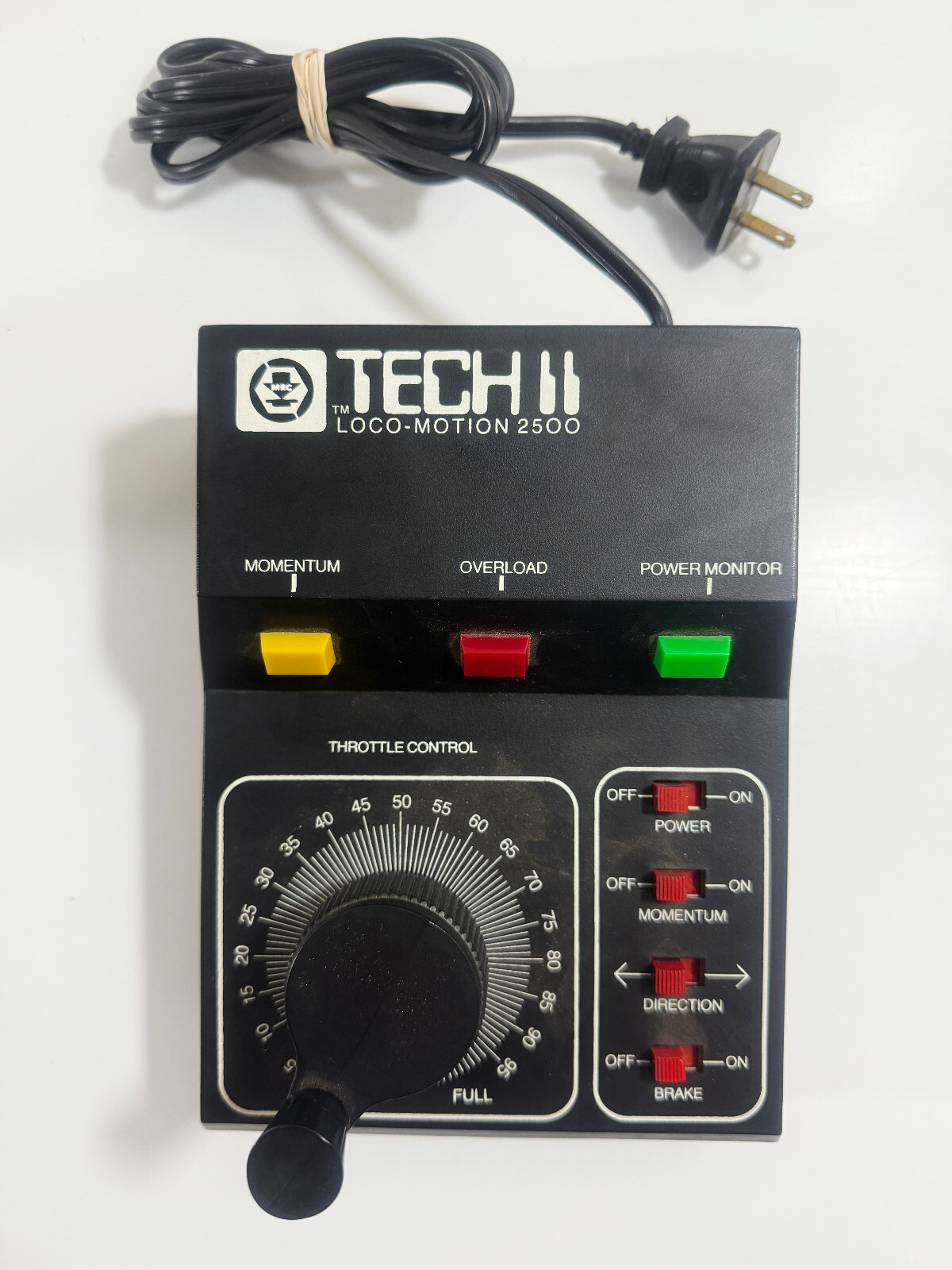 MRC 2500 HO/N Scale Loco-Motion Tech II Model Train Control - TESTED Works - $34.64