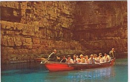 Postcard Boat Ride In Famous Ausable Chasm New York  - £2.32 GBP