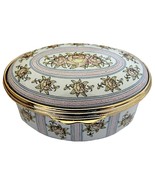 Marshall &quot;Happy Birthday&quot; (Dusty Pink Roses) English Enamels Box - $95.52 CAD