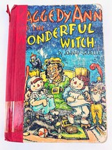VTG  &#39;61 Raggedy Ann and the Wonderful Witch by Johnny Gruelle Name Written In - £7.73 GBP