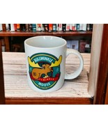 Bullwinkle Moose Cartoon Ceramic Coffee Mug Cup White Vintage 1986 NJ Croce - £18.28 GBP
