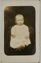 RPPC Adorable Baby Dallas Brown c1910 Real Photo Postcard M4 - £7.79 GBP