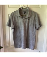 Billabong Shirt Men’s Size Small Short Sleeve Grey Polo - £3.26 GBP