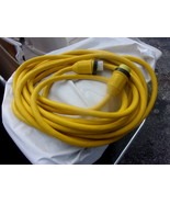 Yacht Shore Power Marine Cable 50Amp 125/250V - 50&#39; - Yellow - $394.95
