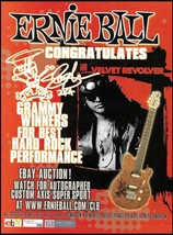 Slash Custom Ernie Ball Music Man Axis Super Sport Guitar advertisement ad print - £3.03 GBP