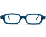 Miraflex Kids Eyeglasses Frames NEW BABY 1 Rubberized Blue Rectangular 3... - $65.29