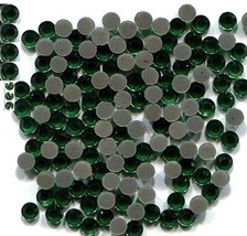 Rhinestones 16ss 4mm Emerald Green Hot Fix iron on  2 Gross  288 Pieces - £5.33 GBP