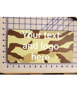 Personalized License Plate Camouflage Tag Gift Customize Text &amp; Picture ... - £9.68 GBP+