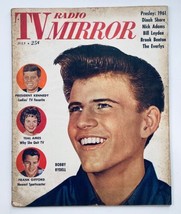 VTG TV Radio Mirror Magazine July 1961 Vol 56 #2 Bobby Rydell No Label - £15.24 GBP