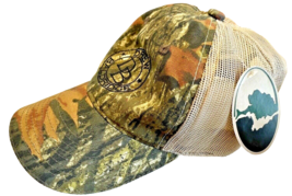 Hat Drew Baldridge Camo Mossy Oak Mesh Back Adjustable Cap NWT Super 8 - £29.74 GBP