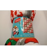 Disney Super Soft Mickey Mouse Travel Blanket 45&quot; x 55&quot; Christmas Design - €14,94 EUR