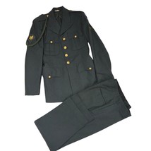 VTG 40s US Army 21st Corps Dress Uniform Jacket &amp; Trousers WWII Staff Co... - $148.45