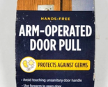 M-D Hands Free Arm Operated Door Pull Opener Silver 55402 Aluminum 5&quot; - £6.41 GBP