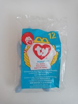 New 1998 McDonalds Happy Meal Toy #12 Ty Beanie Peanut. - £3.03 GBP