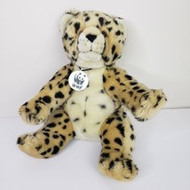 BABW Cheetah Plush Stuffed Animal WWF Build a Bear Workshop Sound Big Cat 16&quot; - £16.94 GBP