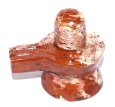 Shivling IN Natürlich Rotem Jaspis Edelstein - $74.25