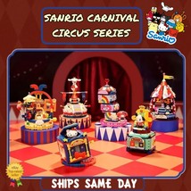 ✅ Official Sanrio Characters Carnival Circus Series Building Block Sets Toy NEW - £30.85 GBP+