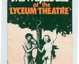 The Mysteries at the Lyceum Theatre Program London 1985 - $15.84