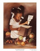 You Are What You Eat Art Poster Print by Edwin Lester, 8x10 - $9.85