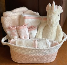 Olivia Unicorn Baby Gift Basket - £57.54 GBP