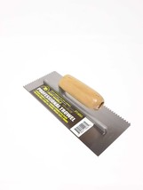 NATTCO PT4003 Professional Trowel 1/8&#39;&#39;x1/8&#39;&#39;x1/8&#39;&#39;  - £9.58 GBP