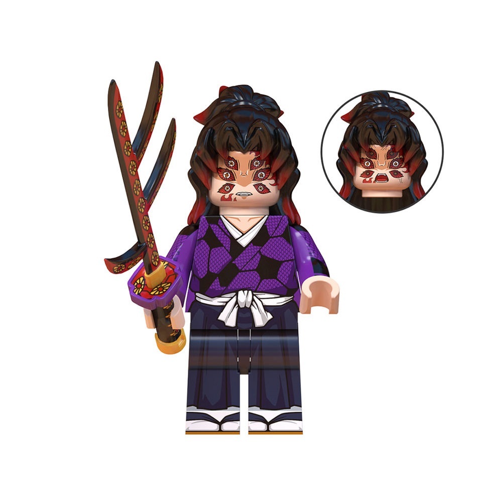 Kokushibo (Upper Rank One) Anime Demon Slayer Kimetsu no Yaiba Minifigures Toy