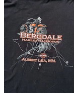 Vintage Harley Davidson T-Shirt - Bergdale Albert Lea, Minnesota - Size 2XL - $14.88