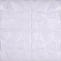 Dundee Deco PJ2202 Off White Diamond 3D Wall Panel, Peel and Stick Wall Sticker, - £10.08 GBP+