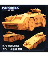 3D Printed Papsikels Cyberpunk Sci-Fi Papz Industries Apc - Arkiel Mk1 -... - €22,85 EUR+