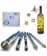 Diamond Tile Drill Bit Kit - Glass &amp; Porcelain Set, 5 Pack: 3/16&quot;, &quot;1/4&quot;... - $185.72 MXN+