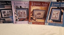 Leisure Arts The Magazine 1988 &amp; 1989 Lot of 4 Vtg - $15.20