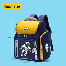 New Boys Orthopedic School Bags Child Astronaut Printing Backpacks Primary Stude - £42.19 GBP