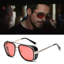 Samjune Iron Man 3 Matsuda TONY stark Sunglasses Men Rossi Coating retro - £22.84 GBP